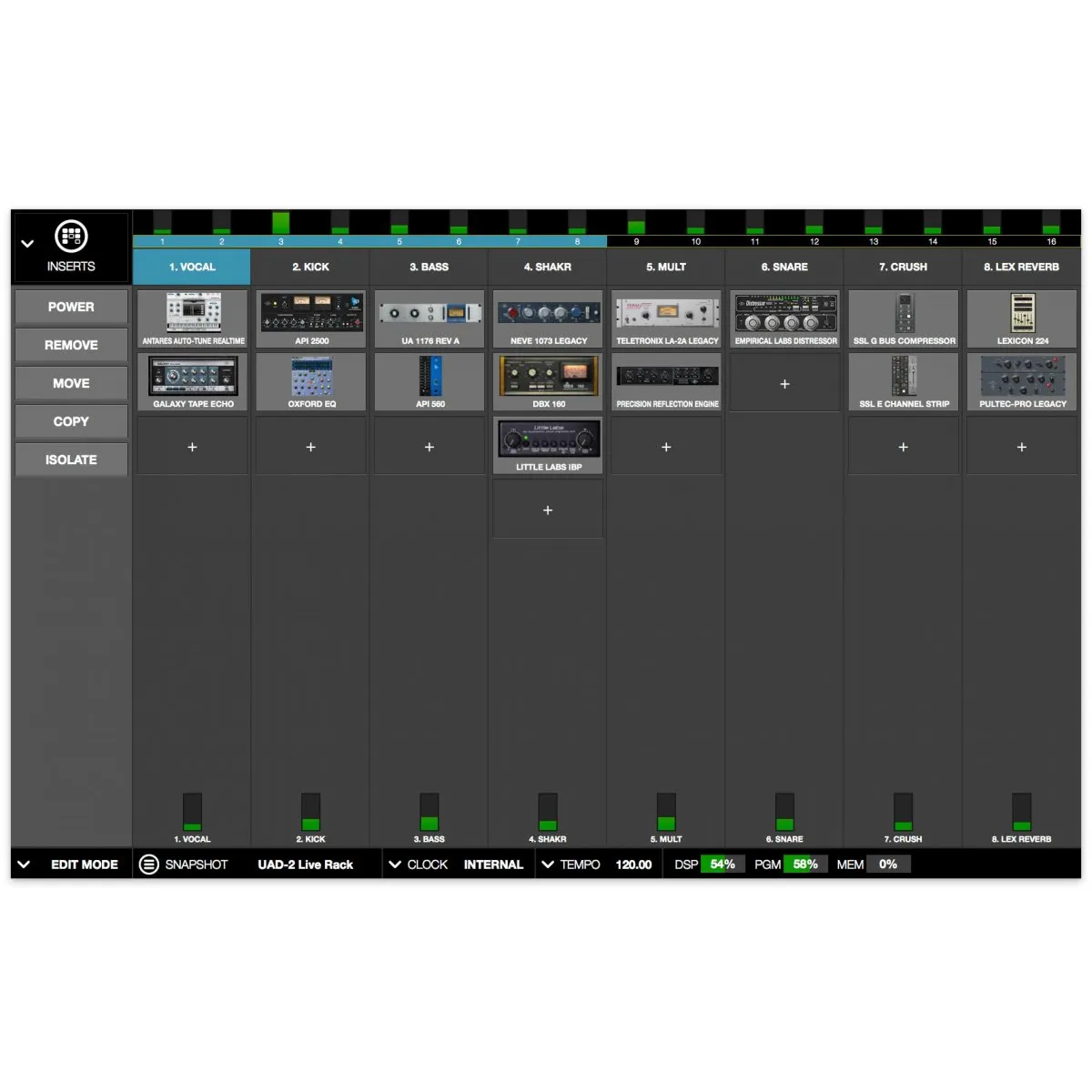 Universal Audio  UAD-2 Live Rack Core