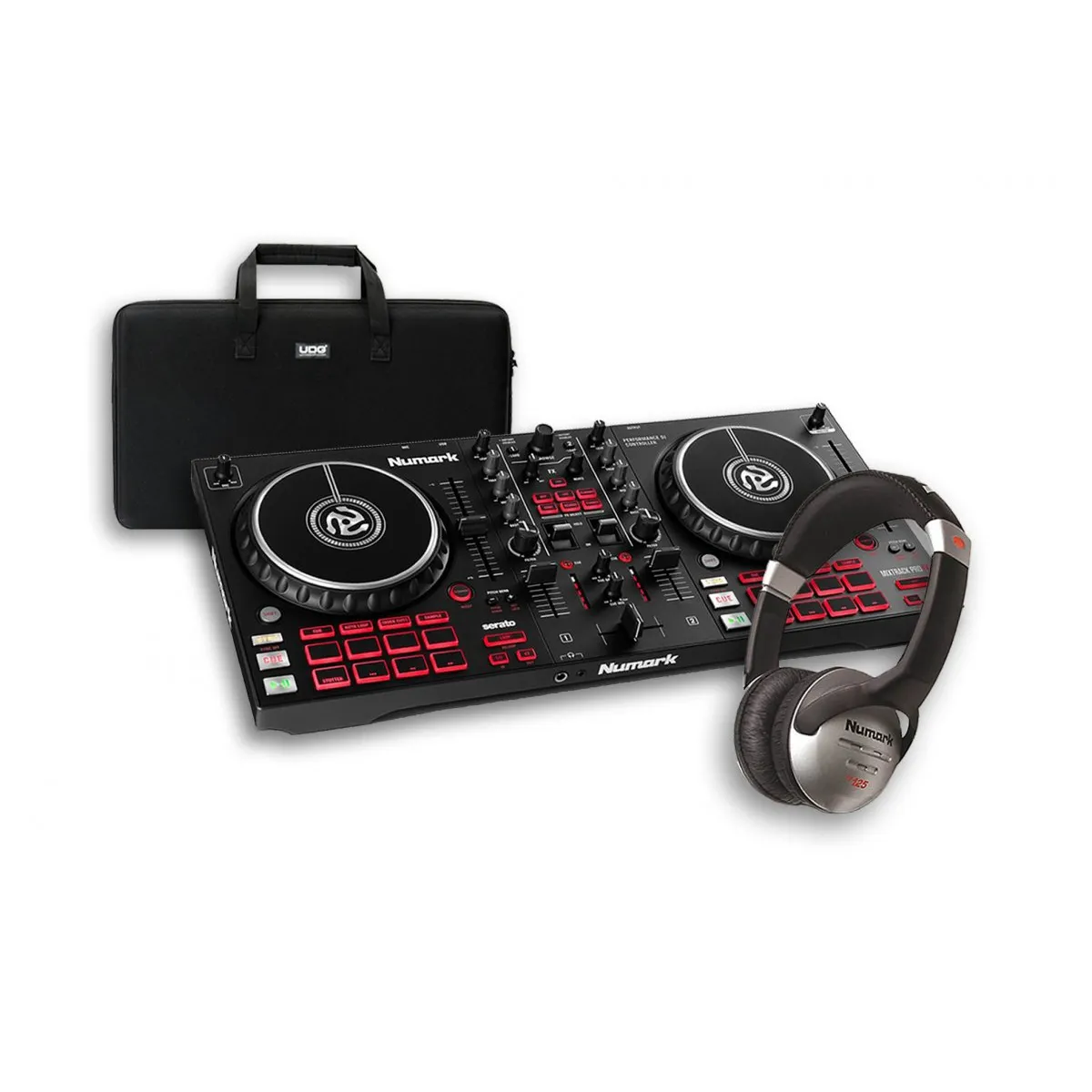   Mixtrack PRO FX + UDG Gear hardcase + sluchátka HF-125