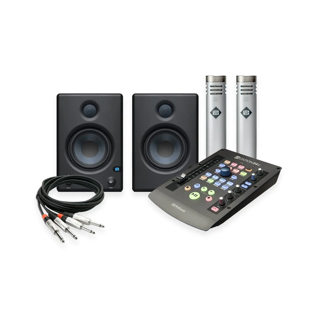 PRESONUS  iO Station 24C + ERIS E4.5 BT + PM-2