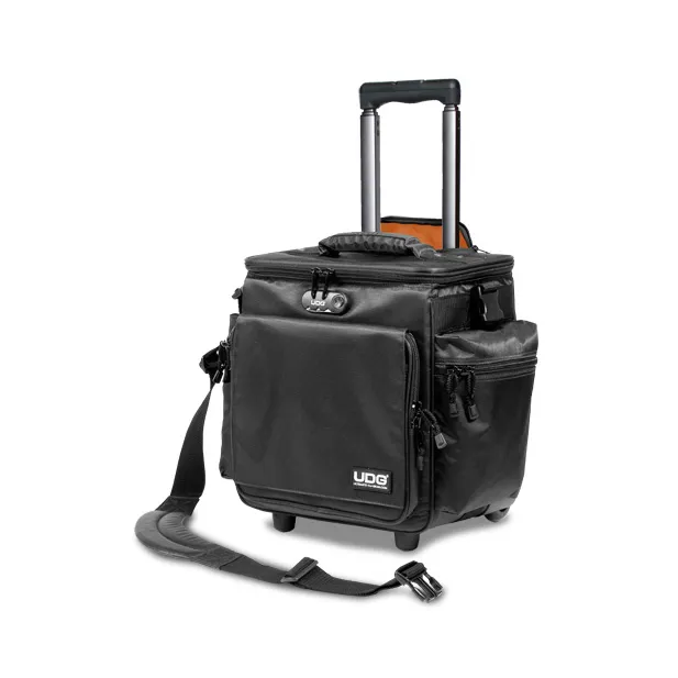   Ultimate SlingBag Trolley DeLuxe Black, orange inside MK2