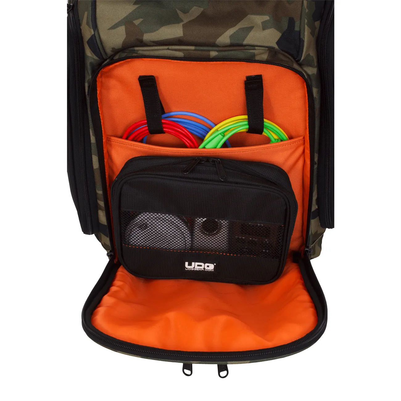   Ultimate DIGI Backpack Black, Camo/ Orange inside
