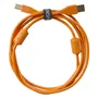   Ultimate Audio Cable USB 2.0 A-B Orange Straight 2m