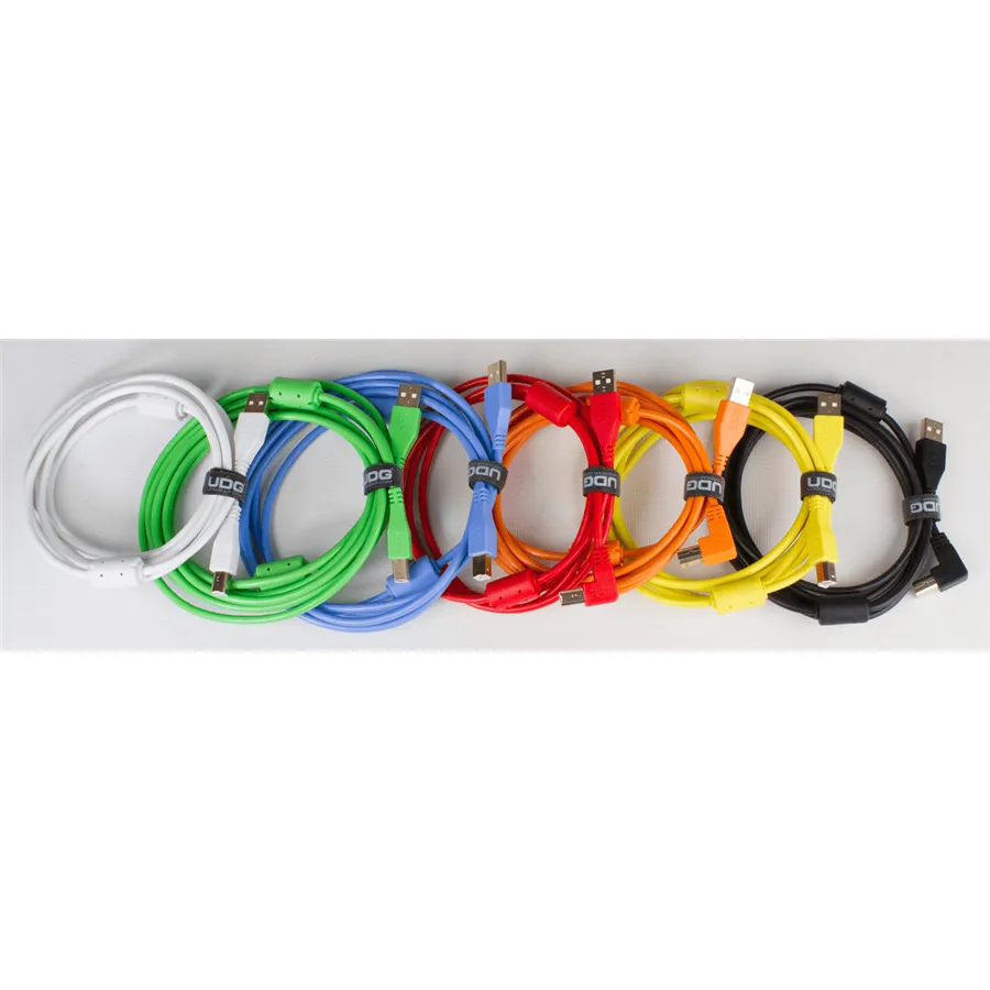   Ultimate Audio Cable USB 2.0 A-B White Straight 2m
