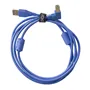   Ultimate Audio Cable USB 2.0 A-B Blue Angled 1m