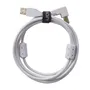   Ultimate Audio Cable USB 2.0 A-B White Angled 1m