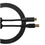   Ultimate Audio Cable USB 2.0 C-B Black Straight 1,5m