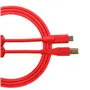   Ultimate Audio Cable USB 2.0 C-B Red Straight 1,5m