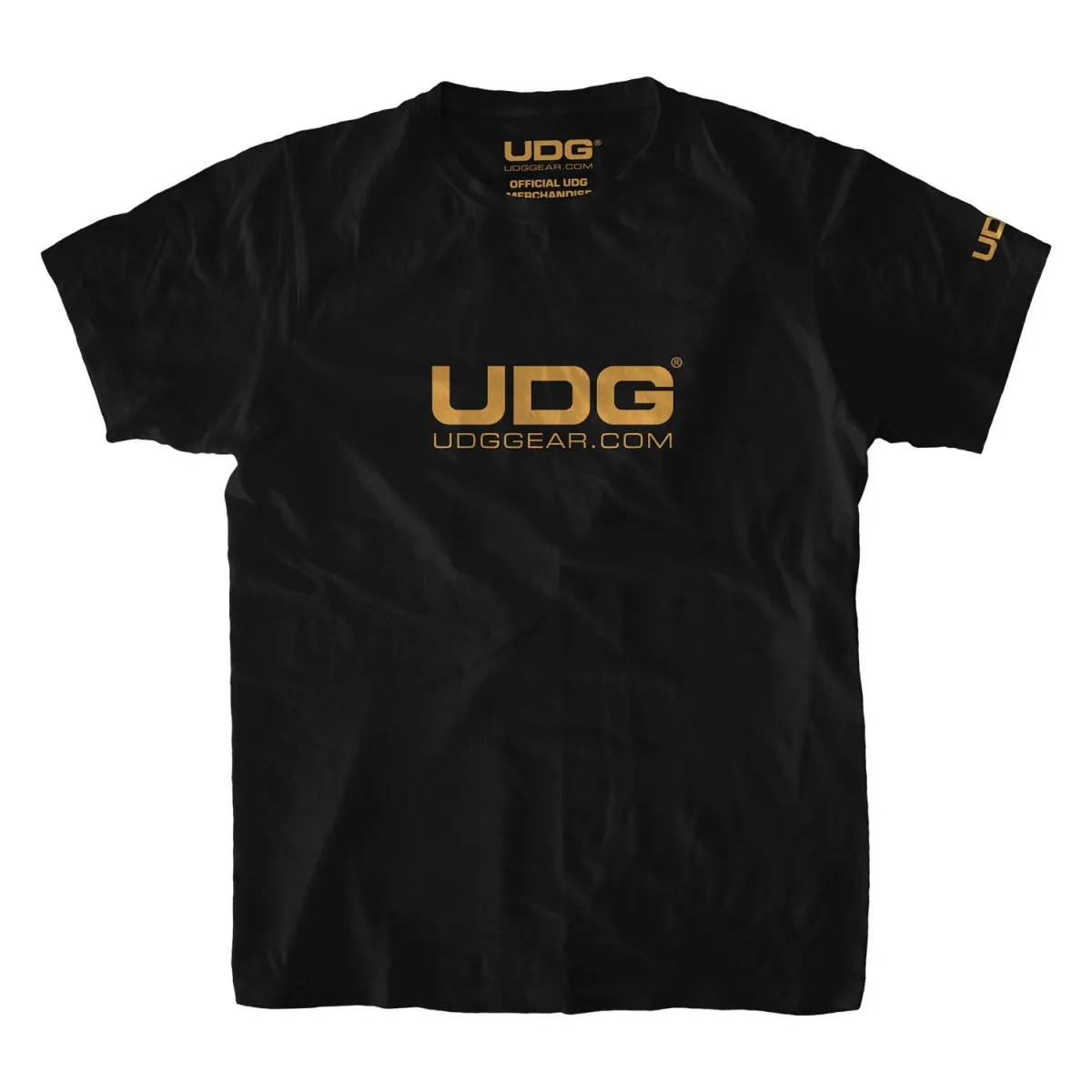   T-Shirt UDGGEAR Logo Black/ Gold XXL