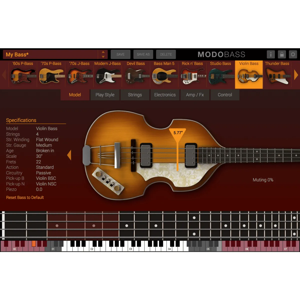   MODO BASS - CROSSGRADE (el. licence)