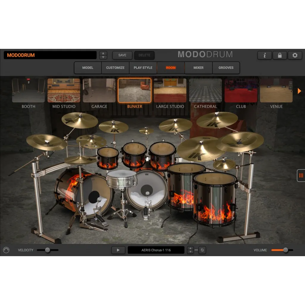   MODO DRUM (el. licence)