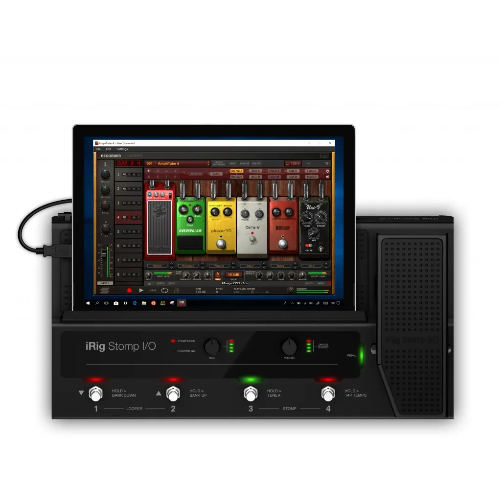  iRig Stomp I/O + Travel Bag