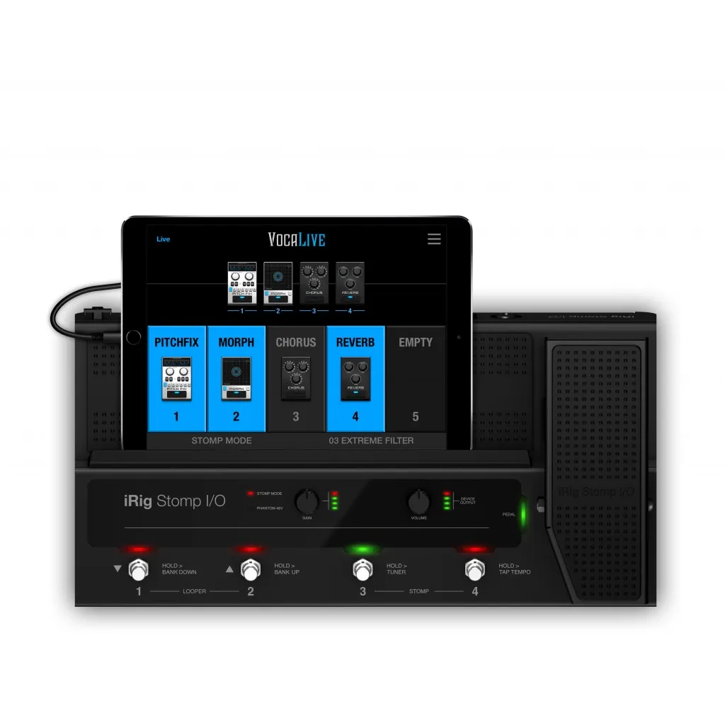   iRig Stomp I/O + Travel Bag