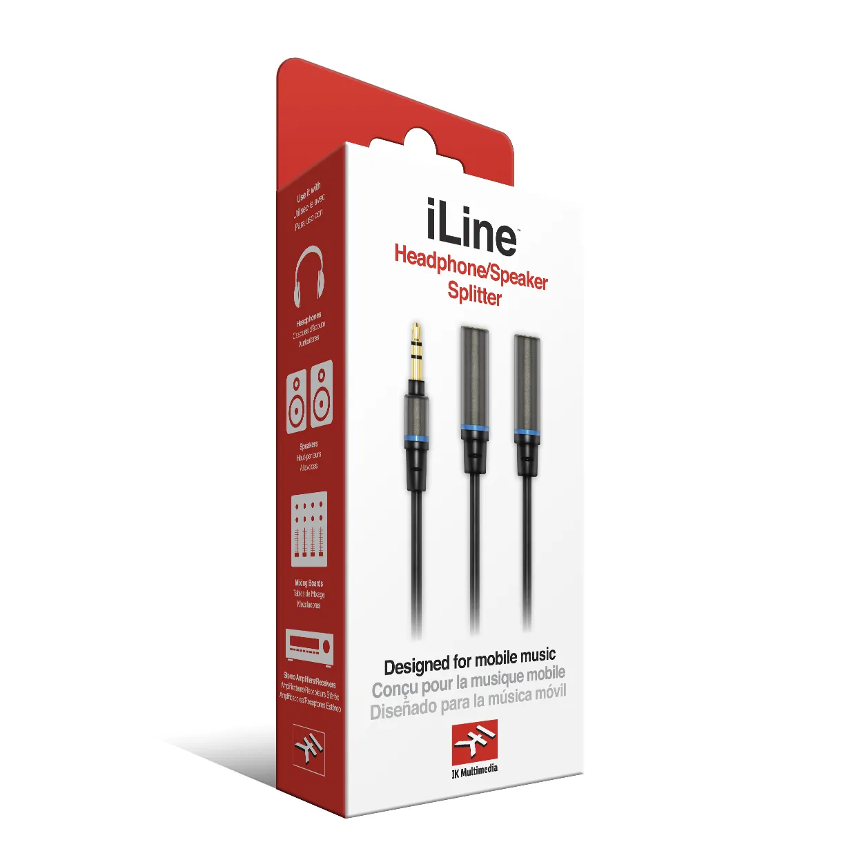   iLine Headphone Stereo Splitter