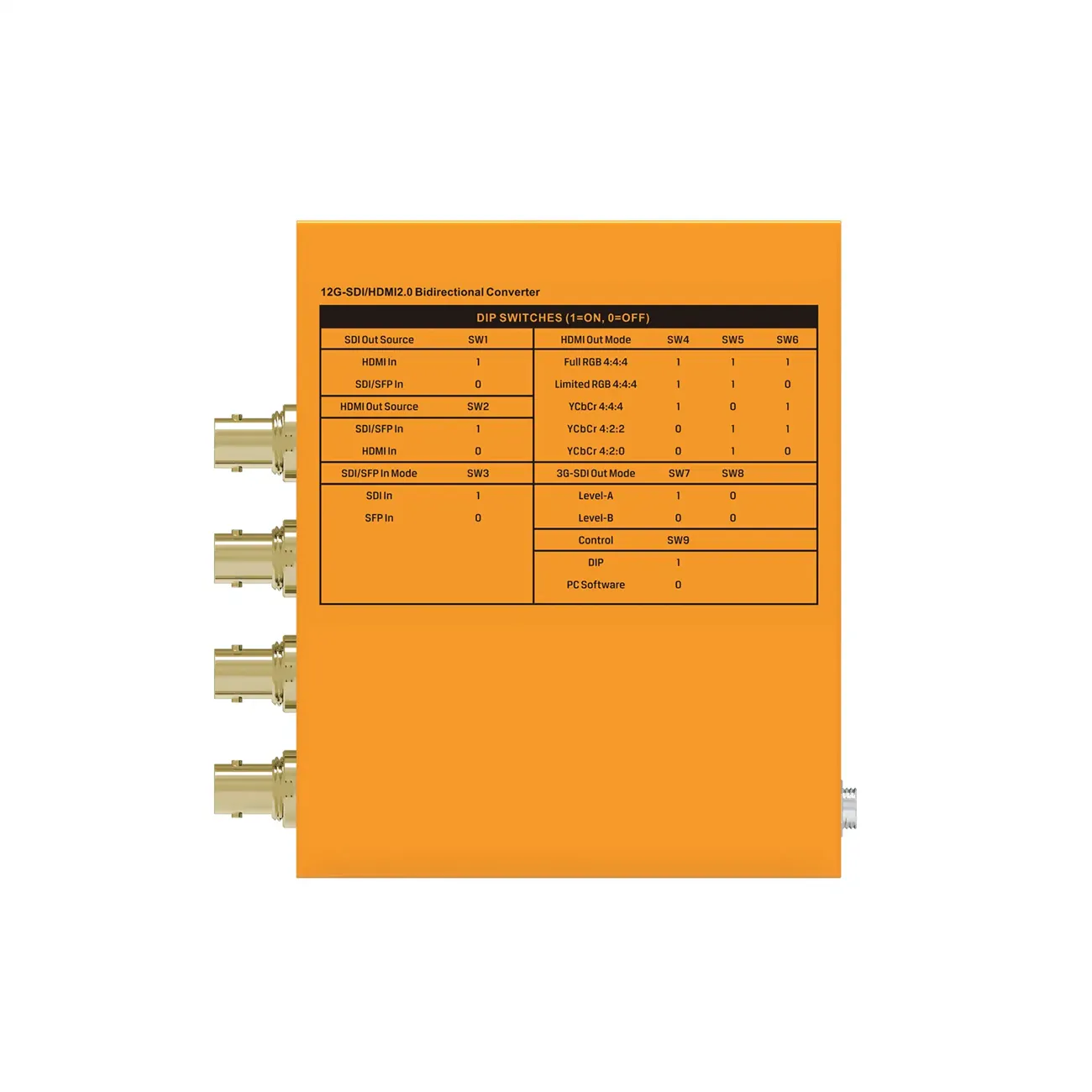 AV MATRIX SC2020-12G-RX 12G-SDI-HDMI Bidirectional Converter