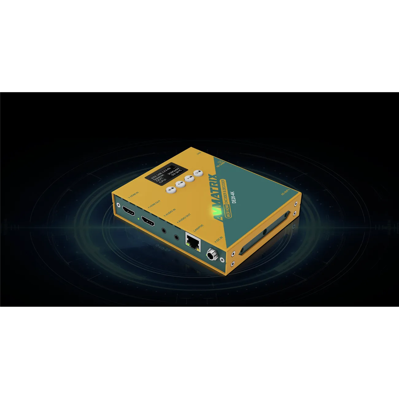 AV MATRIX DE20-4K 4K30 HDMI Encoder and Decoder