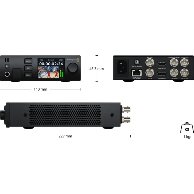 BLACKMAGIC DESIGN  2110 IP UpDownCross 12G