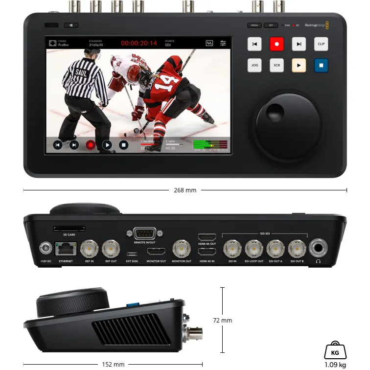 BLACKMAGIC DESIGN  HyperDeck Shuttle 4K Pro