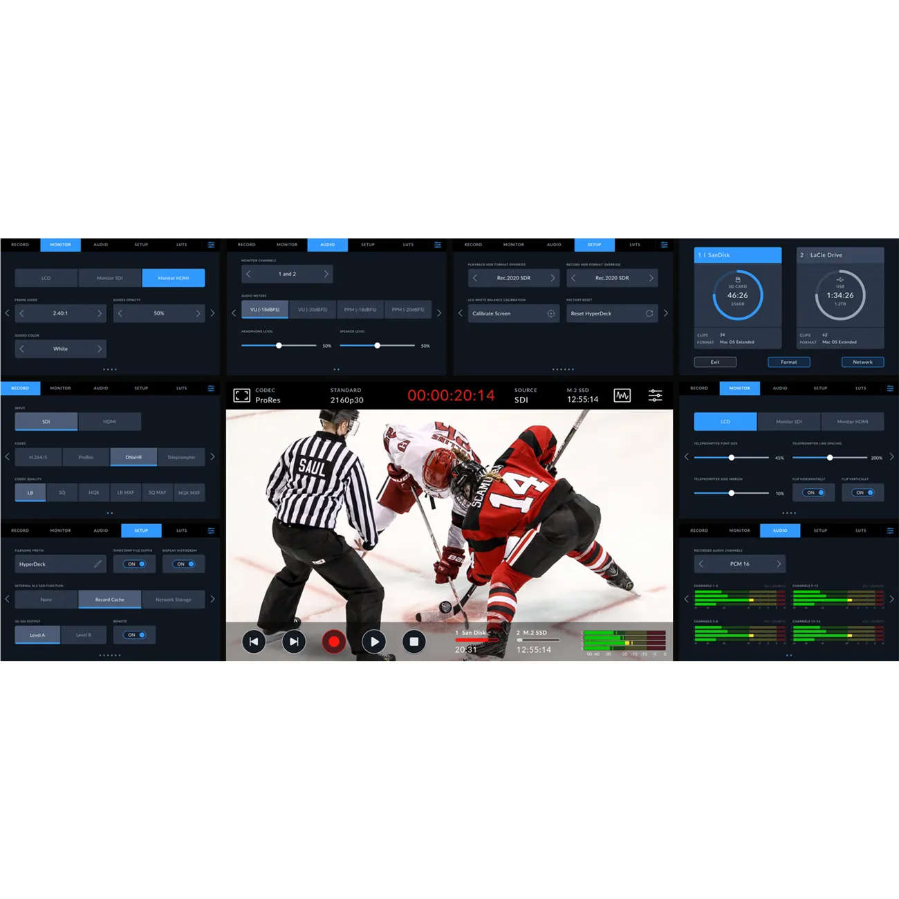 BLACKMAGIC DESIGN  HyperDeck Shuttle 4K Pro