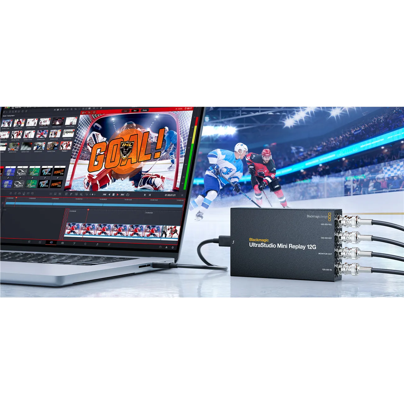 BLACKMAGIC DESIGN  UltraStudio Mini Replay 12G