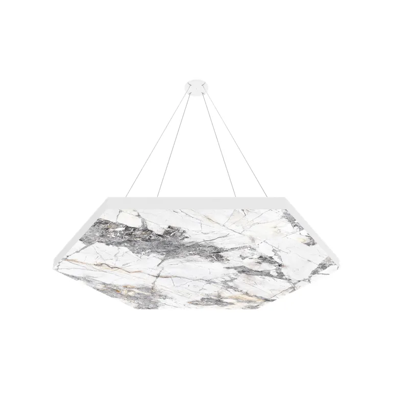   ViCloud VMT Flat 1160x1160x40 Hexagon Emperador