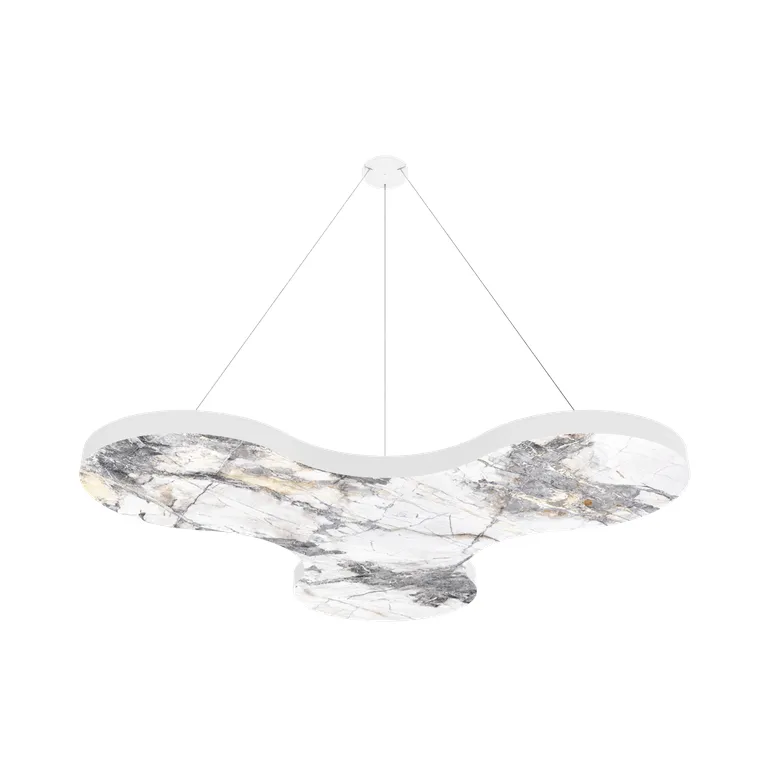   ViCloud VMT Flat 1160x1160x40 Petal Invisible Grey