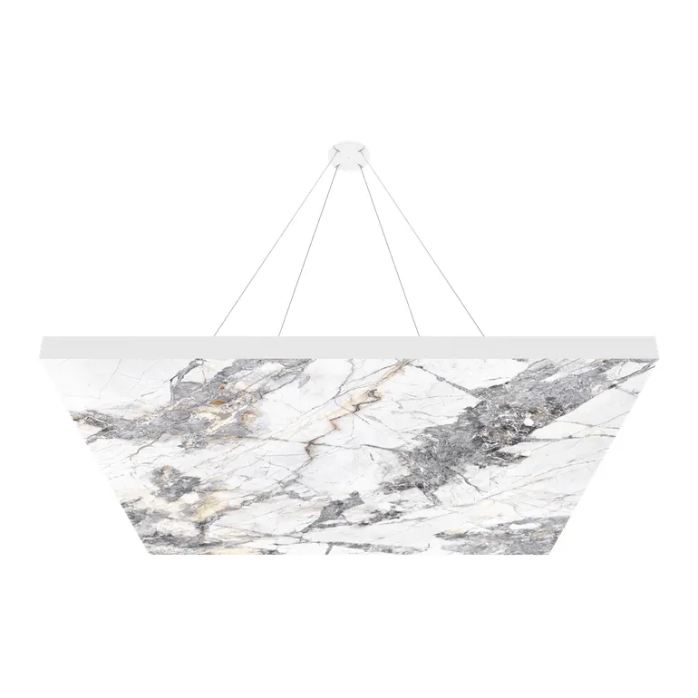   ViCloud VMT Flat 1160x1160x40 Square InvisibleGrey