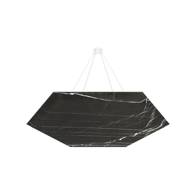   ViCloud VMT 3D 1160x1160x40 Hexagon Grey Stone