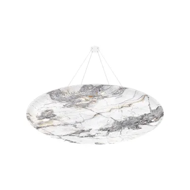   ViCloud VMT 3D 1160x1160x40 Round Invisible Grey