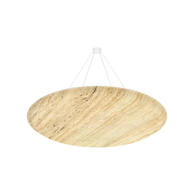   ViCloud VMT 3D 1160x1160x40 Round Travertino