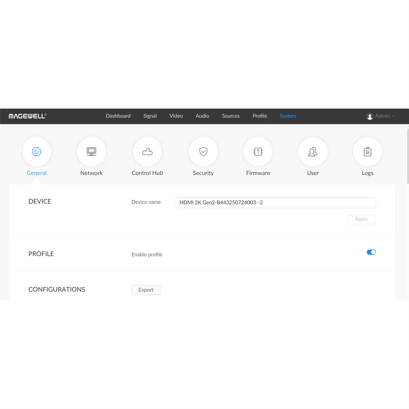 MAGEWELL  Pro Convert IP to HDMI
