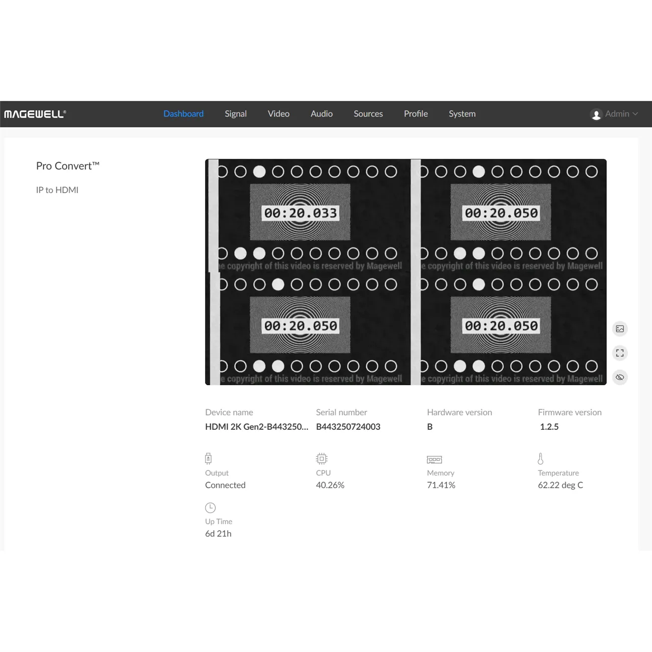 MAGEWELL  Pro Convert IP to HDMI