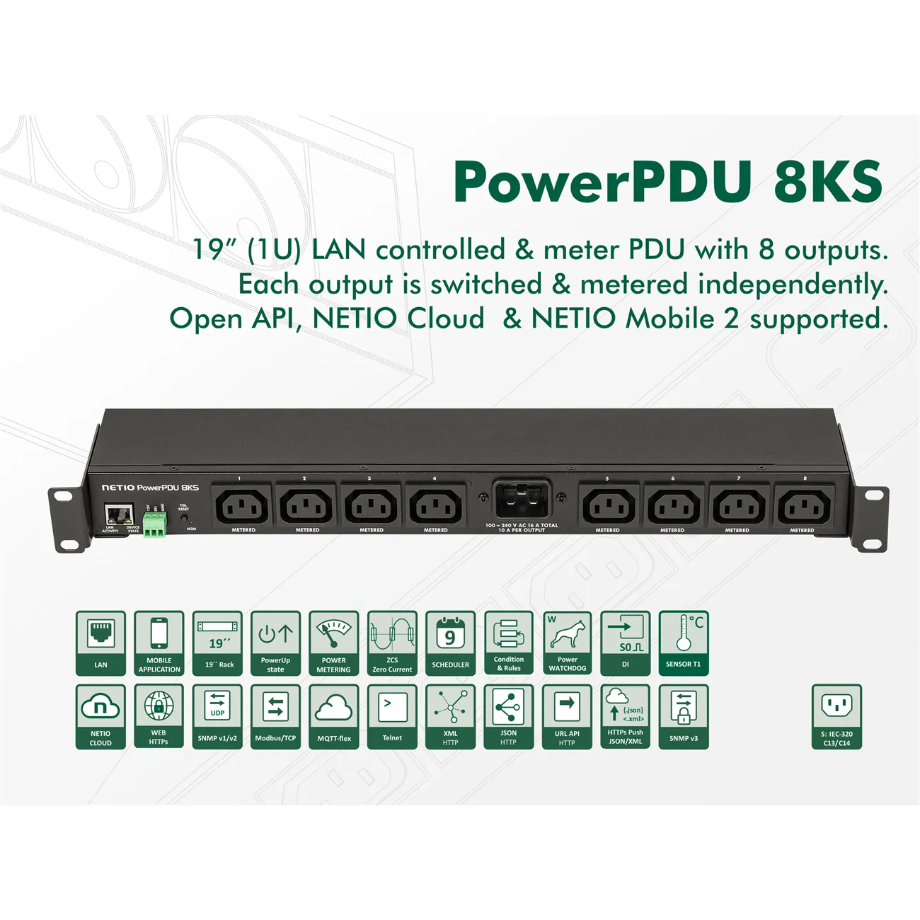 NETIO PowerPDU 8KS
