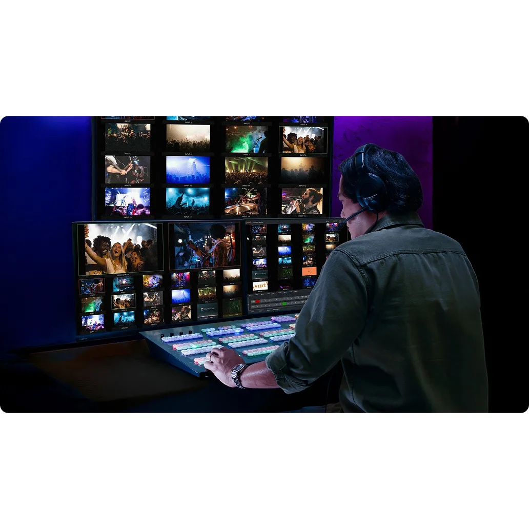 VIZRT TriCaster Vizion 1RU with 8 SDI I/O