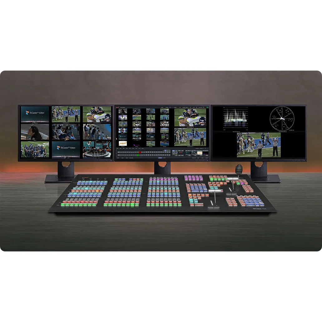VIZRT TriCaster Vizion 1RU with 8 SDI I/O