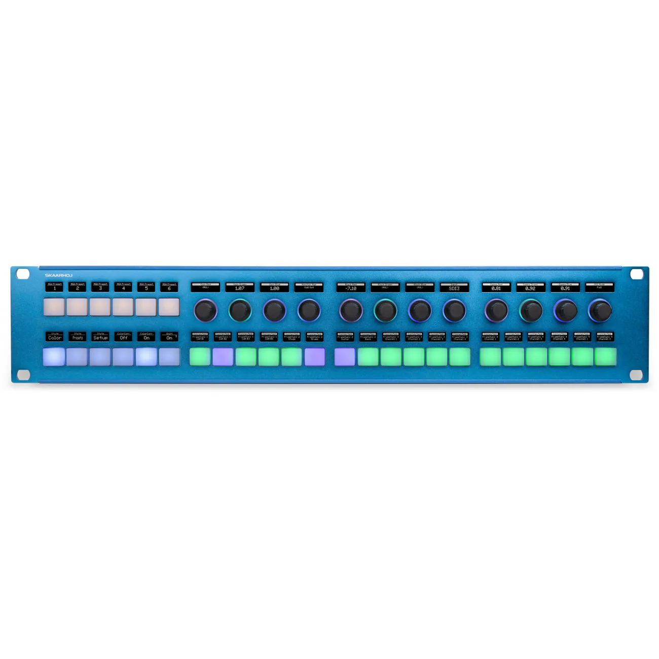 SKAARHOJ  Rack Control Duo w/Blue Pill Inside