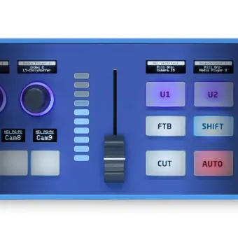 SKAARHOJ  Rack Fusion Live w/Hall Effect Joystick and Blue Pill Inside