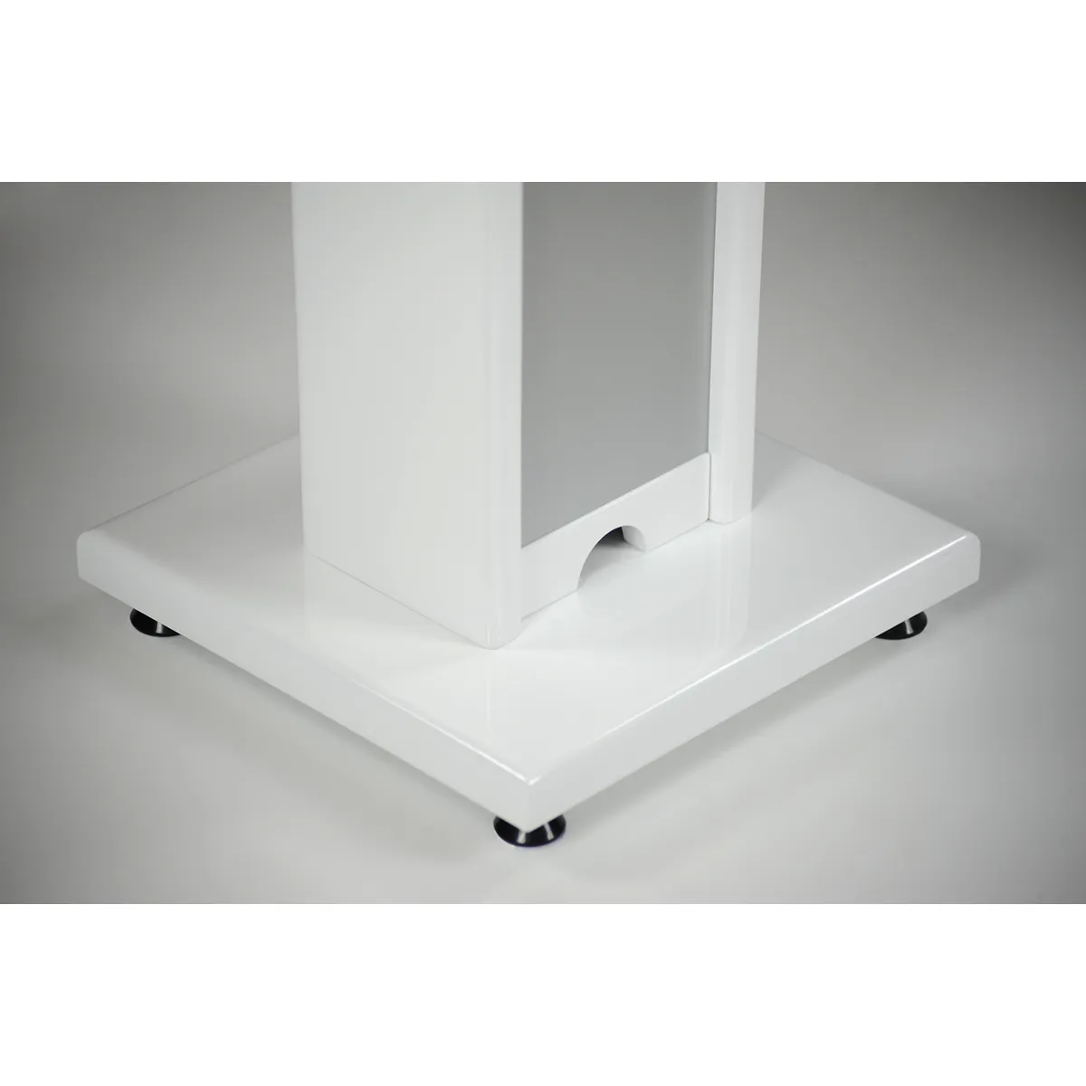 Stand Monitor per piece White Gloss/Grey | 