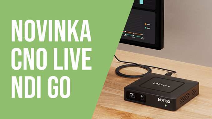 CND live NDI GO dekodér