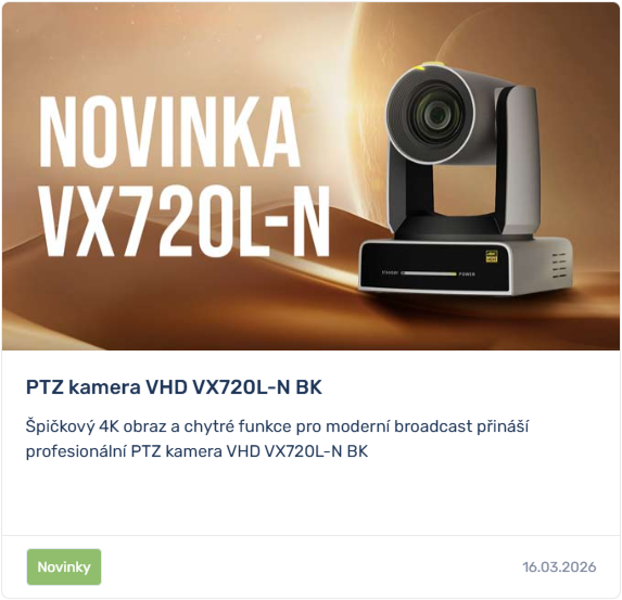 Odkaz na článek na našem blogu o novince VHD VX720